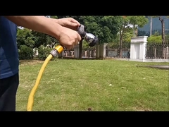 8 modos para diferentes necessidades de limpeza Arma de pulverização de água metálica para uso versátil