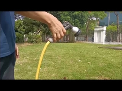 Bocal da mangueira de jardim do metal 8-Pattern com controle do Traseiro-disparador