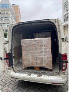 Latest company news about O cliente arruma a recolha dos produtos da nossa fábrica.